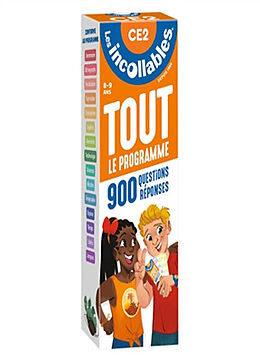 Broché Les incollables : tout le programme, 900 questions réponses : CE2, 8-9 ans de El Gunto