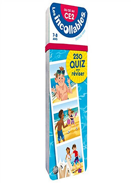 Broché Les incollables : 250 quiz pour réviser : du CE1 au CE2, 7-8 ans de 