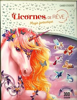 Broché Licornes de rêve : magie fantastique : cahier de stickers de Christine Alcouffe