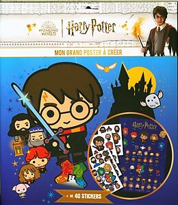 Article non livre Harry Potter : mon grand poster à créer de 