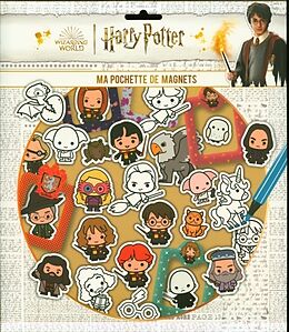 Article non livre Harry Potter : ma pochette magnets de 