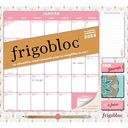 Broschiert Frigobloc mensuel 2025 deco art von 