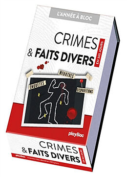 Broché Crimes & faits divers en 365 jours de 