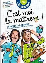 Broschiert C'est moi la maîtresse ! CM1 : 70 exercices à corriger comme si tu étais le maître ou la maîtresse ! : conforme au pr... von 