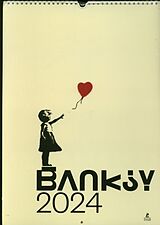 Livre Relié Banksy : Calendrier Mural 2024 de 