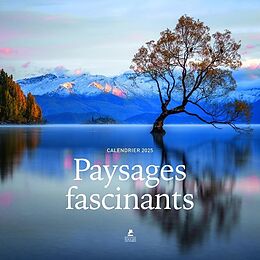 Broché Paysages fascinants : calendrier 2025 de 