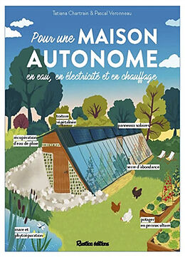 Broché Pour une maison autonome : en eau, en électricité et en chauffage de Tatiana Chartrain, Pascal Veronneau