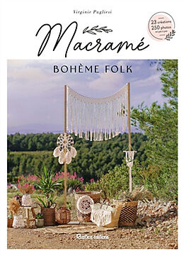 Broché Macramé bohème folk de Virginie Pugliesi