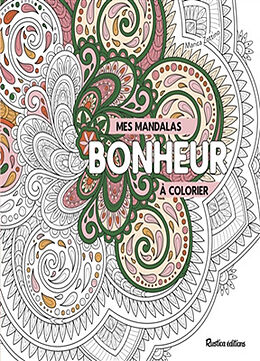 Broché Mes mandalas bonheur à colorier de Marica Zottino