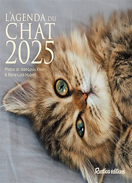 Broschiert L'agenda du chat 2025 von Jean-Louis Klein, Marie-Luce Hubert