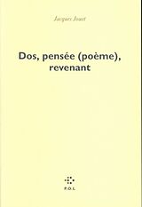 Broché Dos, pensée (poème), revenant de Jacques Jouet