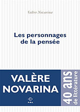 Broché Les personnages de la pensée de Valère Novarina