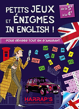 Broché Petits jeux et énigmes in English ! : de la 5e à la 4e de 