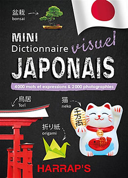 Broché Mini dictionnaire visuel japonais : 4.000 mots et expressions & 2.000 photographies de 