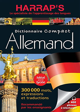 Broché Harrap's dictionnaire compact allemand : 300.000 mots, expressions et traductions de 