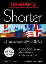 Broché Harrap's shorter : le dictionnaire d'anglais : français-anglais, anglais-français de 