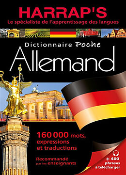 Broché Harrap's dictionnaire poche allemand : 160.000 mots, expressions et traductions de 