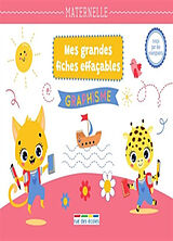 Broché Graphisme : mes grandes fiches effaçables : maternelle de 