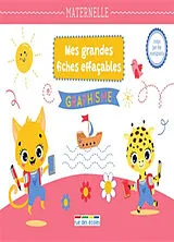 Broschiert Graphisme : mes grandes fiches effaçables : maternelle von 