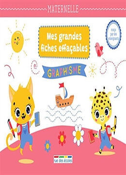 Broché Graphisme : mes grandes fiches effaçables : maternelle de 