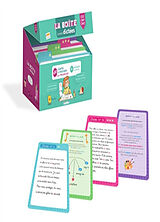 Broschiert La boîte à mini-dictées, CE2, CM1, CM2 : 100 cartes à piocher pour progresser, 4 niveaux de difficulté von DENOEL, REMY