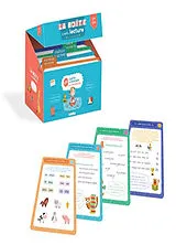 Broschiert La boîte à défis lecture, CP, CE1 : 100 cartes à piocher pour progresser von Marlen; Denoël, Camille Géhin