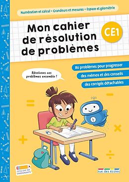 Broché Mon cahier de résolution de problèmes, CE1 de 