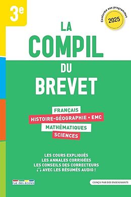 Broché La compil du brevet 3e : 2025, conforme aux programmes de 