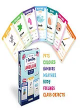 Broschiert Mon jeu de 7 familles pour débuter en anglais : CE1, CE2, 7-9 ans von Maxime Paul