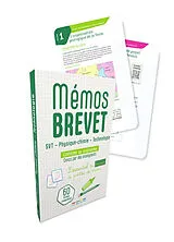 Broschiert Mémos brevet SVT, physique chimie, technologie : conforme au programme : 60 fiches complètes von 