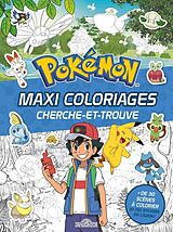 Broché Pokémon : Maxi coloriages cherche-et-trouve de 