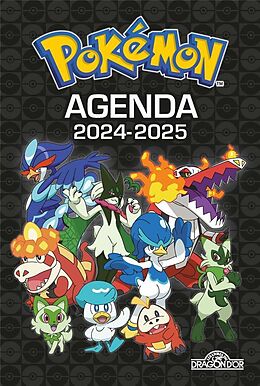 Livre Relié Pokémon : agenda 2024-2025 de 