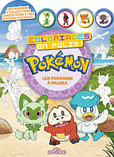 Broché Pokémon : coloriages en folie ! : les Pokémon de Paldea de 