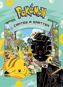 Broché Pokémon : cartes à gratter : cherche-et-trouve à Paldea ! de The Pokemon Company