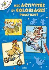 Broschiert Les P'Tites Poules - Mes Coloriages et Activites von Pkj