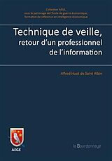 Broché Technique de veille, retour d un de Huotadeasaintaalbin-