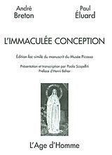 Broché L'Immaculée Conception : édition fac-similé du manuscrit du musée Picasso de André; Eluard, Paul Breton