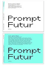 Broschiert Prompt futur : savoir penser demain. Prompt futur : avoir pensé demain von 