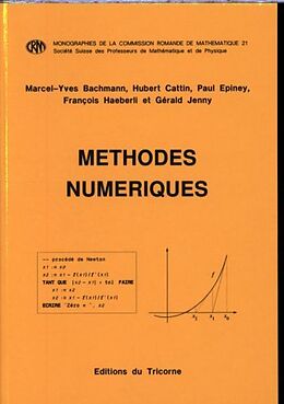 Broché Méthodes numériques de 