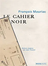 Broschiert Le cahier noir von François Mauriac