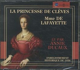 Madame De Lafayette CD La Princesse De Cleves - Lu