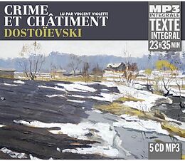 Dostoïevski CD Crime Et Châtiment (mp3)