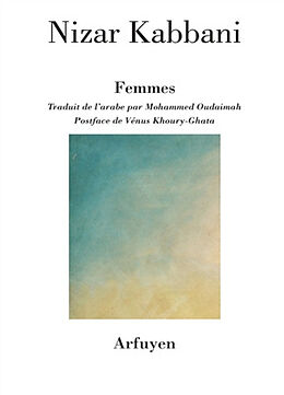 Broché Femmes de Nizar Kabbani