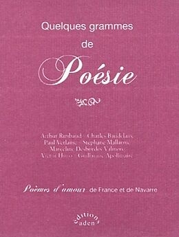 Coffret Quelques grammes de poésies : poètes du monde de 