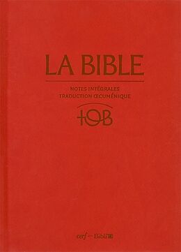 Coffret La Bible TOB : notes intégrales, traduction oecuménique de COLLECTIF