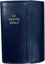 Fester Einband La Sainte Bible reliure simi-rigide similicuir, fermeture pression von 