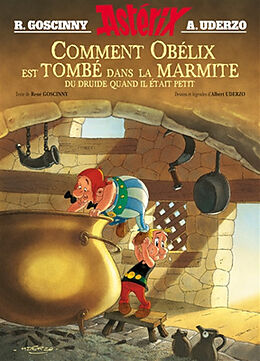 Livre Relié Astérix - Comment Obélix est tombé dans la marmite du druide quand il était petit de René Goscinny