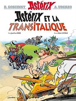 Livre Relié Asterix 37 - Astérix et la Transitalique de Jean-Yves Ferri