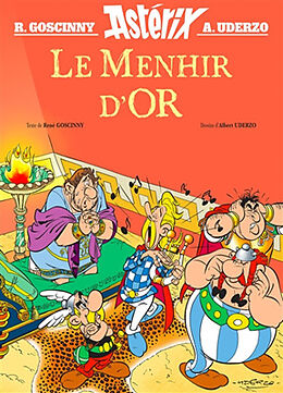 Broché Astérix. Le menhir d'or de René; Uderzo, Albert Goscinny