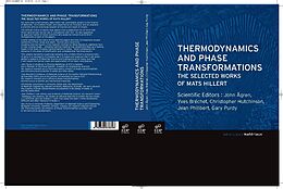 Couverture cartonnée Thermodynamics and Phase Transformations de Jean Philibert, Yves Bréchet, John Agren